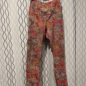 Lululemon Floral Patterned Leggings
